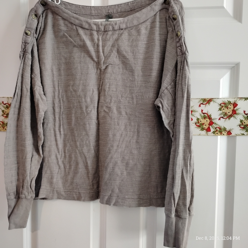 Gray Women's Top